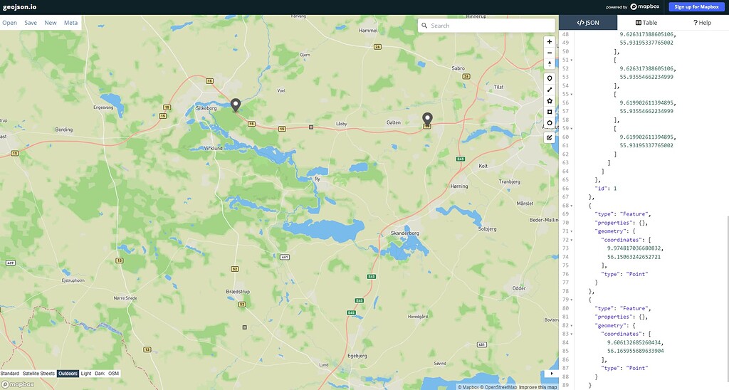 Either custom model or weighting not working as expected Directions